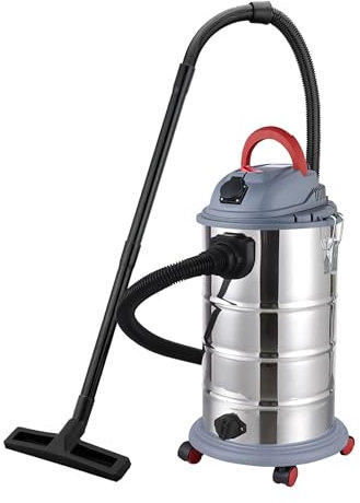 WERKA PRO Aspiradora de agua y polvo 30 L 1200w