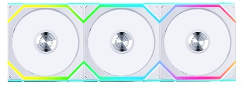 Lian Li UNI FAN SL Wireless ARGB PWM L?fter, 3er-Pack inkl. Controller - Reverse Blade, 120 mm, wei?