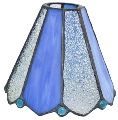Operitacx Pantalla De Decorativa Para Lámpara De Techo Cubierta De Vidrio Artesanal Accesorio De Pantalla Sencilla Para Lámpara Colgante