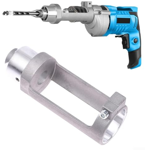 Square Hole Drill Adapter, Drill to Tenon Machine Converter Holder, Press Hollow Chisel Mortise Drills Tool For Hand Drills Press