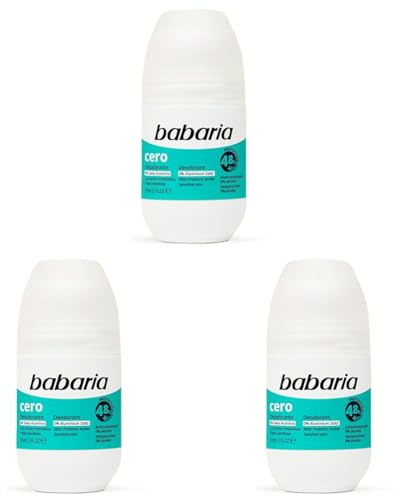 DESODORANTE ROLL-ON CERO 50ml (Paquete de 3)