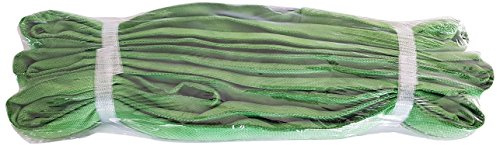 PLANETA B00208 Rundschlingen nach DIN EN 1492-2 mit Doppeltem Schutzschlauch, Polyester, 2 kg Tragfähigkeit, 8 m Umfanglänge, Grün