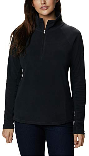 Columbia Damen Glacial Iv Fleece Pullover, Schwarz, M EU