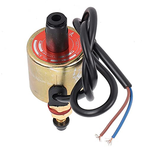 Electromagnetic Oil Pump Plunger Pump Electromagnetic Induction for Small Processing Machinery Lathes Milling Drilling Machines Grinders with Lubrication Cooling(AC110V 13W)