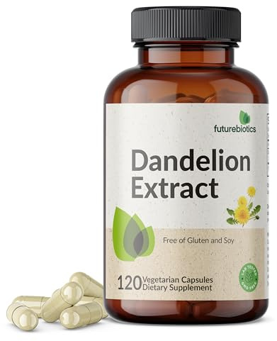 Futurebiotics Dandelion Extract Traditional Diuretic Herb, Non-GMO, 120 Vegetarian Capsules