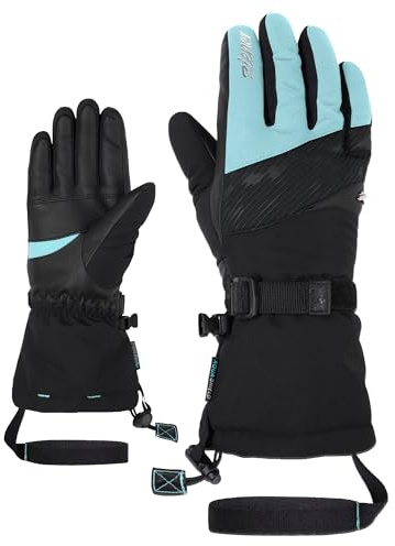 Ziener Damen Kalice Ski-Handschuhe/Wintersport | wasserdicht, Lange Stulpe