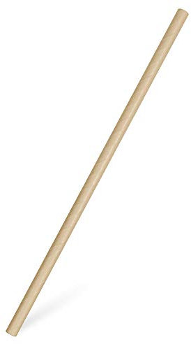 VEPATIM 1000 Papiertrinkhalme für Kaltgetränke JUMBO natur 25 cm Ø 8 mm