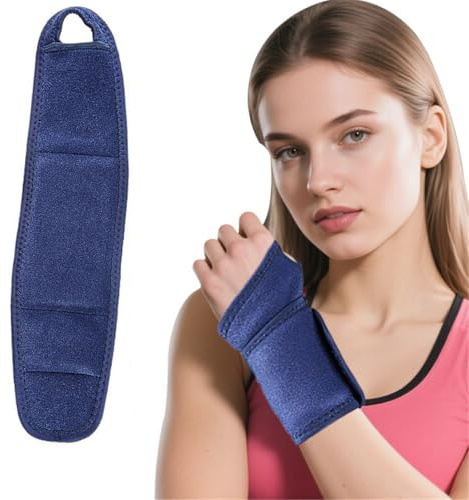 Poche de glace pour soulager le canal carpien, 1 pièce de compression réglable pour thérapie par le chaud et le froid, pour blessures, tendinites, gonflements et entorses