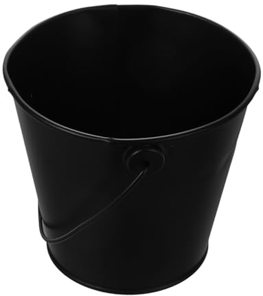 GANAZONO Cubo Recogedor de Grasa para Barbacoa de Hojalata Resistente y para Exterior Parrillas y Camping