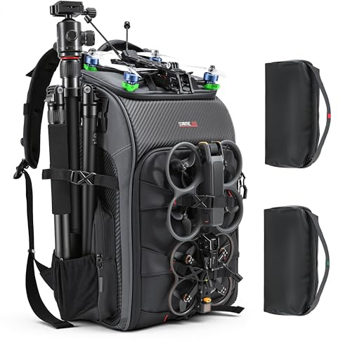 STARDRONE FPV Drohnen Rucksack-Professionelle Wasserdichte Umhängetasche für FPV Racing Quadcopter/FPV-Brille/DJI Avata/FPV Zubehör,40L DIY Kameratasche