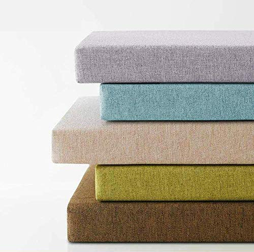 0Kissen für Gartenbank, 2- und 3-Sitzer, 3 / 5 cm, Sitzkissen für den Innenbereich, 100 / 120 cm, für Esszimmer, Zuhause, Terrasse, 150 x 40 x 3 cm, Beige