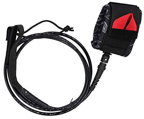 RH-HPC Surf Leine 6FT Surfbrettleine 5,5 mm Gerade Surfbrett Bein Seil Elastisches SUP SURFBOAR Leash Surfbrett Zubehör SUP Leash. (Size : 6ft)