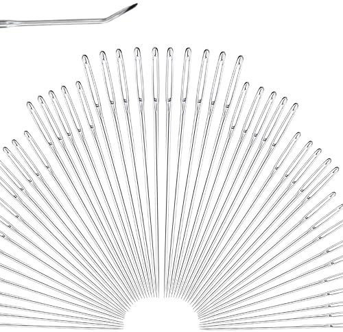 PARENCE.- Set de 55 agujas de coser - Agujas de mano, todas las longitudes - 55 piezas