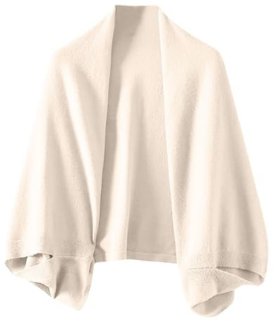 rtdgcv Weicher, lockerer Schal für Damen, leichter, warmer Strickschal Schal Dreieck (White, One Size)