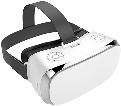 Gafas de realidad virtual 3D, visor de juegos de películas de 360° con gamepad, conexión WiFi, soporta películas 3D y reproducción de video panorámica, gran regalo para adolescentes y adultos