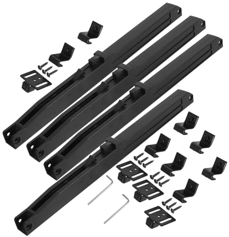 FUTUREORYY 4 Stück Dämpfungspuffer Weicher Dämpfer Tragbar Scheunentorteil Scheunentordämpfer Scheunentor Soft Close Dämpfer Scheunentor Hardware Türdämpfer