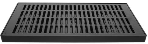 VINTORKY Rechteckige Tropfschale aus Kunststoff 30X16X2cm für Bierzapfanlagen Abnehmbar und Auslaufsicher Abtropfschale für Bars Partys und Getränkespender