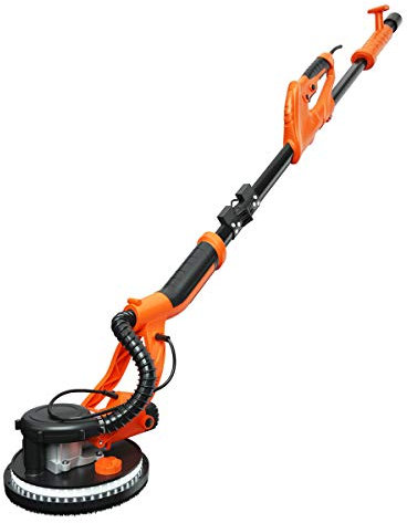 DREAMADE Ponceuse Girafe 750W, Ponceuse pour Cloisons Sèches avec Lumières LED,6 Vitesses Réglables,Tige Rétractable,Tête Pivotante, pour Murs et Plafonds