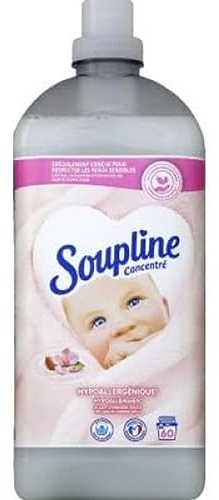 Soupline Adoucissant concentre Hypoallergenique - La bouteille de 1,35L