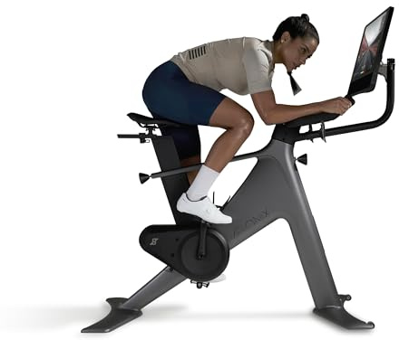Speediance VeloNix Exercise Bike, Smart AI Fitness Bike with Personalized Fitness Courses & Online Cycling Coaching, 21.5 Screen, Solid Design, Low-Noise Cycling Bike, Stationary Bikes for Indoor Gym