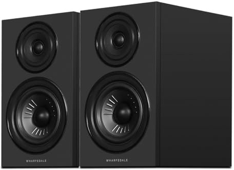 Wharfedale Diamond 12.2i - Paar Regallautsprecher, Farbe: Schwarz