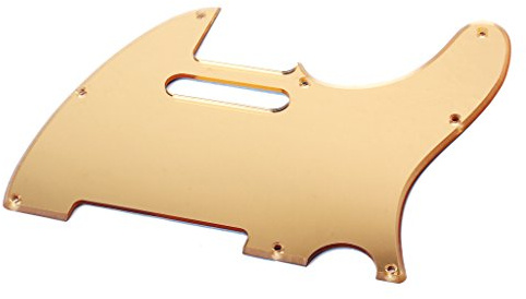 Alnicov Gold Mirror Guitar Pickguard Scratch Plate per chitarra elettrica Tl