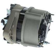 BOSCH 1 986 A00 902 Lichtmaschine 140A 14V Drehrichtung im Uhrzeigersinn mit Freilaufriemenscheibe Kompatibel mit VW Golf 6 5K1 03L903023F S1800A066 304183