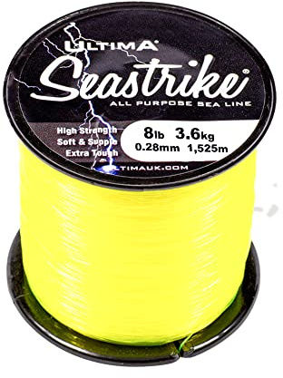 Ultima Seastrike - FL.Yellow - 4oz - 0.28mm - 1,525m - 8.0lb/3.6kg