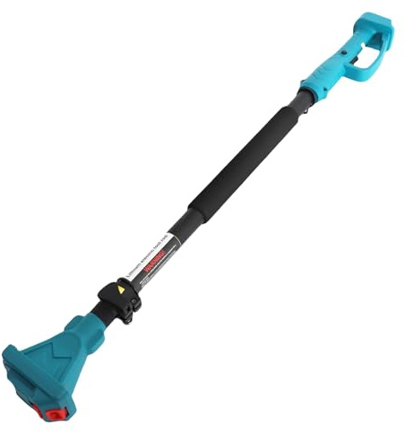 Sécateur électrique sans Fil Bleu Polyvalent avec Perche D'extension - Longueur de 4,92 Pieds, Tête Rotative, Poignée Antidérapante pour les Besoins de Jardinage