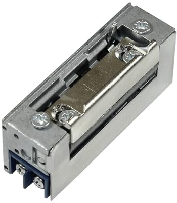 DENI Elektro-Türöffner 20171, mit oder ohne Tagesentriegelung 6-12 V AC/DC, Arbeitstrom, DIN Links/Rechts, incl. SN-TEC Befestigungsschrauben (MIT Tagesentriegelung)
