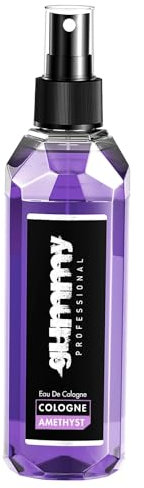 Gummy Ametista Eau de Cologne Spray 400 ml – After Shave acqua profumata con elegante profumo di ametista – Acqua da barba unisex – Barber Cologne per uomini e donne