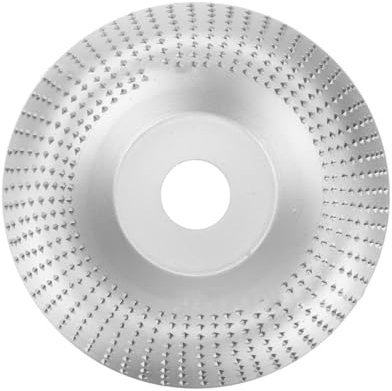 Disque de sculpture sur bois - 125 x 22 mm - Pour meuleuse d'angle - Outil de sculpture sur bois - En carbure de tungstène - Disques abrasifs pour le travail du bois, la sculpture, le modelage, le