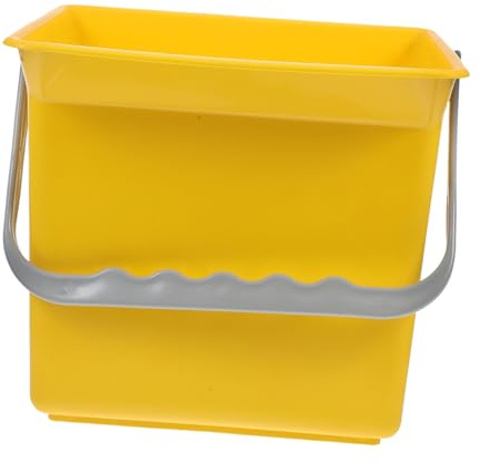 IMIKEYA 2 L Plastic Cleaning Bucket with Spout, Measuring Scale and Handle, Multi-functional Utility Bucket for Home Cleaning and Schools
