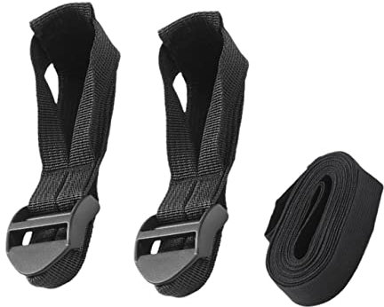 Abaodam 1 Juego Fijador de Poste de toldo Carpa de Campamento Carpa de Playa pabellón Hebillas fijas para Poste de Tienda Accesorios para Postes de Carpa Hebillas de Lona Nylon Negro