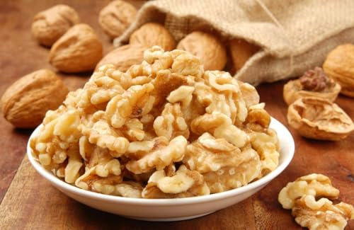 Raw Walnut Halves | Premium Quality Natural Walnuts | Vegan, Keto & Paleo Friendly | High in Omega-3 | Great for Baking, Snacking & Cooking | 100% Natural | Packed in the UK (100 g)