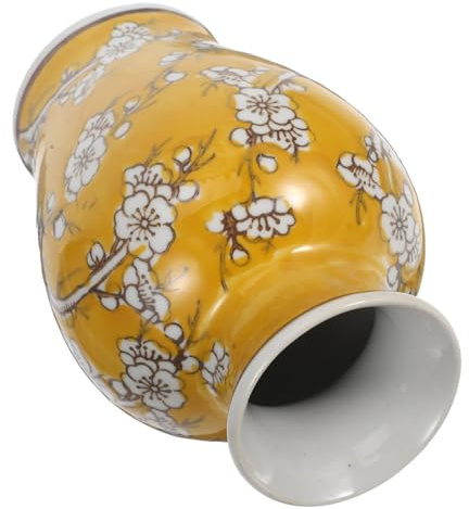 VALICLUD Vase Céramique Vintage Style Chinois Petit Vase Décorative Porcelaine pour Fleurs Séchées Décoration Intérieure Salon Bureau Rétro Polyvalent