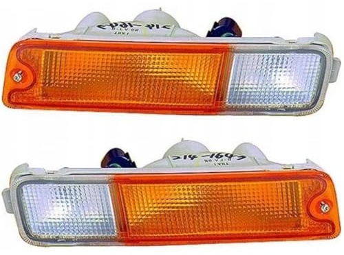 Car front fog lights, Auto fog lamp assembly, For Mitsubishi, For Triton, For Ute, For MK 1 Series 1996 1997 1998 1999 2000 2001 Car Front Foglight Car Fog Light Replacement