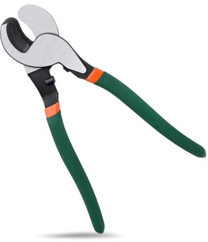 INJOYTEC Tagliacavi Pinze per cavi Pinze per cavi ad alta leva Cesoie da taglio per cavi resistenti Pinze spelafili per cavi per filo di rame in alluminio Comunicazioni Taglio cavi