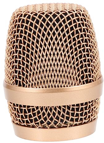 Mikinona Mikrofon-ersatz-metallkopf Mit Kugelkopf Für Mikrofon Zubehör Kompatibel Mit Verschiedenen Modellen Einfache Installation Und Hochwertiges Metallmaterial Für Langlebigkeit Und Gute