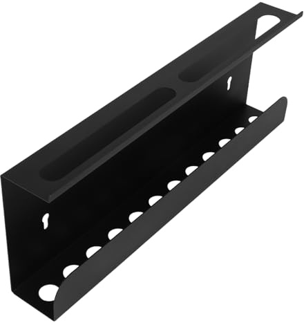 GANAZONO Auto Detailing Spray Bottle Holder Brush Rack Wall-mounted Storage Rack Detailing Brush Holder for Garage Home Workshop