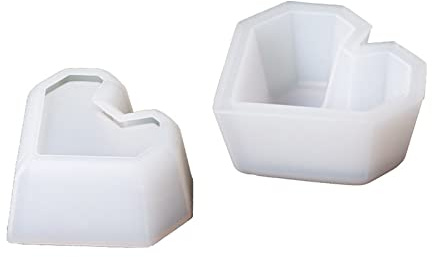 Moule en silicone pour pot de fleurs, plantes grasses, béton, vase, plâtre, argile