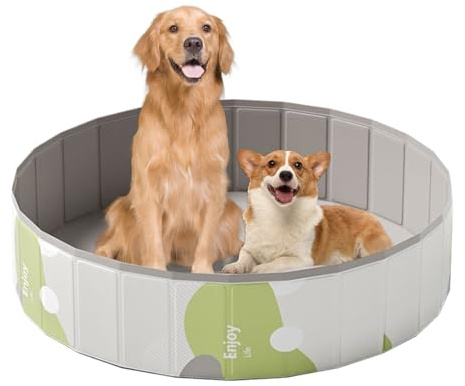Piscina para Mascotas – Bañera para Cachorros – Bañera de PVC para Ducha no Hinchable portátil para Adultos bañera para niños Uso Interior Playa Familia terraza