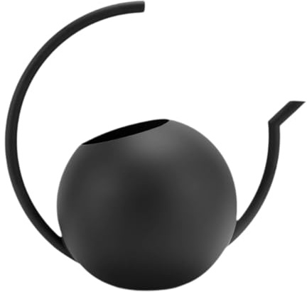 Ronyme Regadera de interior con largo, maceta de acero inoxidable reutilizable, botella, jarra de riego para alféizar de ventana, oficina, plantas de