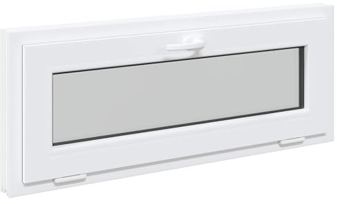 vidaXL Fenêtre de sous-Sol RISOR 110 x 40 cm PVC et Verre