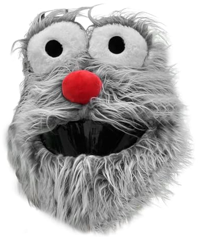 Zqkimzi Helmüberzug, Motorradhelmüberzug, Helmüberzug Motorrad, Plüsch-Motorradhelmüberzug, Helmüberzug Mit Design, Cartoon-Design Für Motorräder, Fahrräder, Radfahren