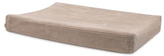Jollein skötdyna Cloudy Rib – Milky Coffee – 50 x 70 cm – OEKO–TEX certifierad – överdrag skötdyna
