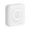 Fdit Doorbell, Türgong Kabelgebundenes Türklingelalarm Drahtgebunden Türklingel Alarm CC 12V Door Bell Draht Türklingel für das Home Office Keine Zugangskontrollsystem Batterien Weiß