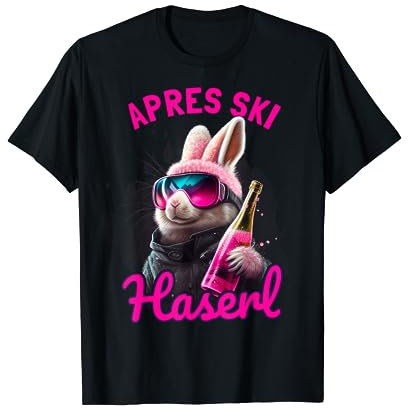Skifahren Apres Ski Haserl | Apres-Ski T-Shirt