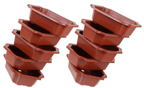 Gogogmee Vaso in Plastica Per Fiori Vaso Per Interni/esterni Per Ufficio O Giardino