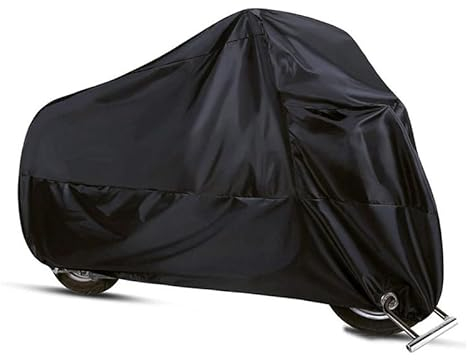 PUBIBD Motorrad Abdeckplane für Harley Davidson Street Bob, Outdoor Wasserdicht UV-Beständiges Motorrad Schutzhülle Outdoor Motorradabdeckung Breathable Kratzfestes
